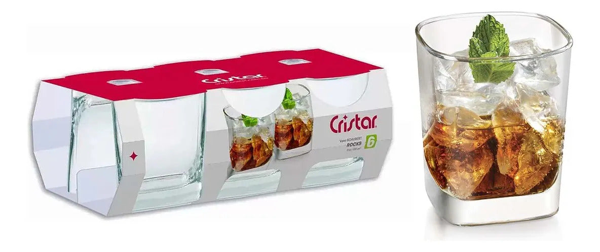 Set Vasos Schubert Rock 325 Ml X6 Cristar