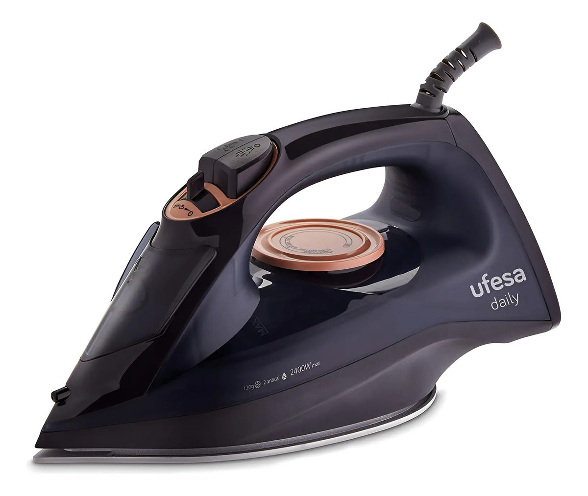 Plancha A Vapor Ufesa Daily 2.400w - Negro