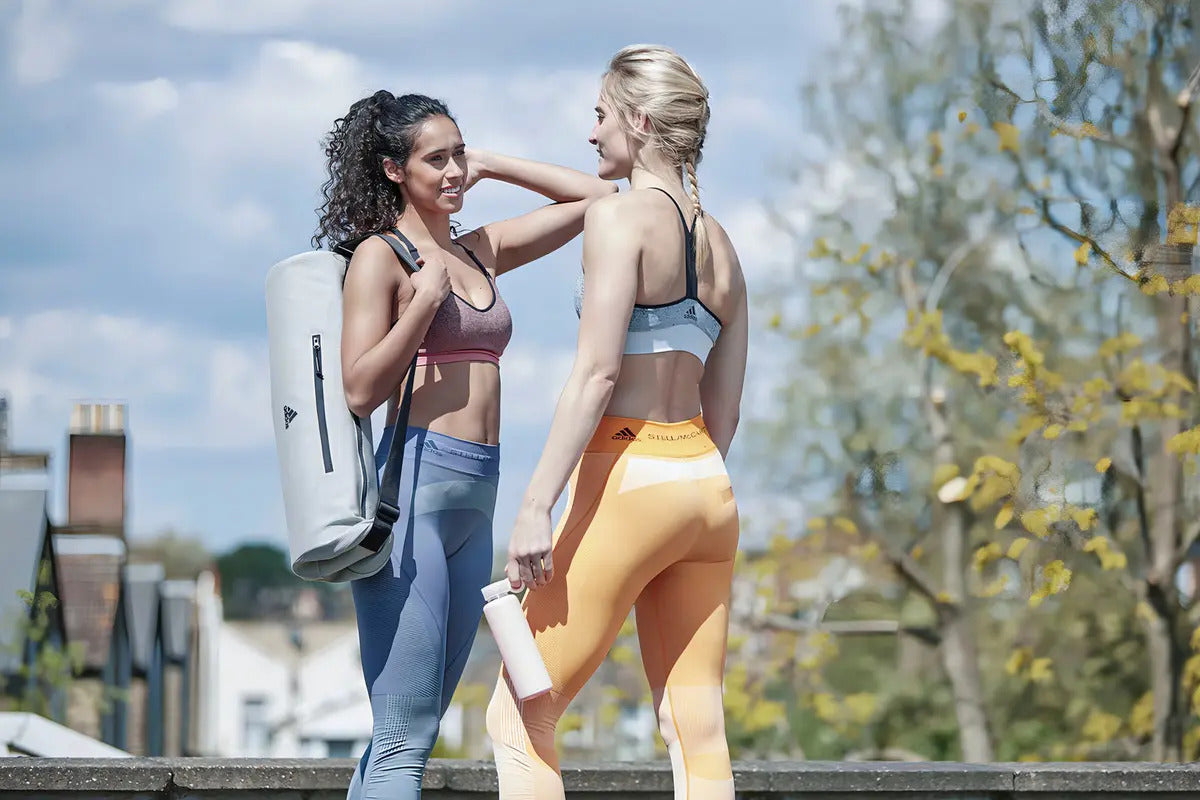 Bolso Para Colchoneta De Yoga adidas - Gris