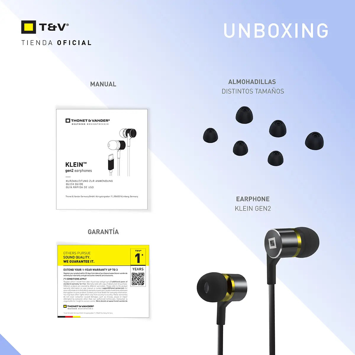 Auriculares Usb C Thonet And Vander Klein Gen2 - Negro