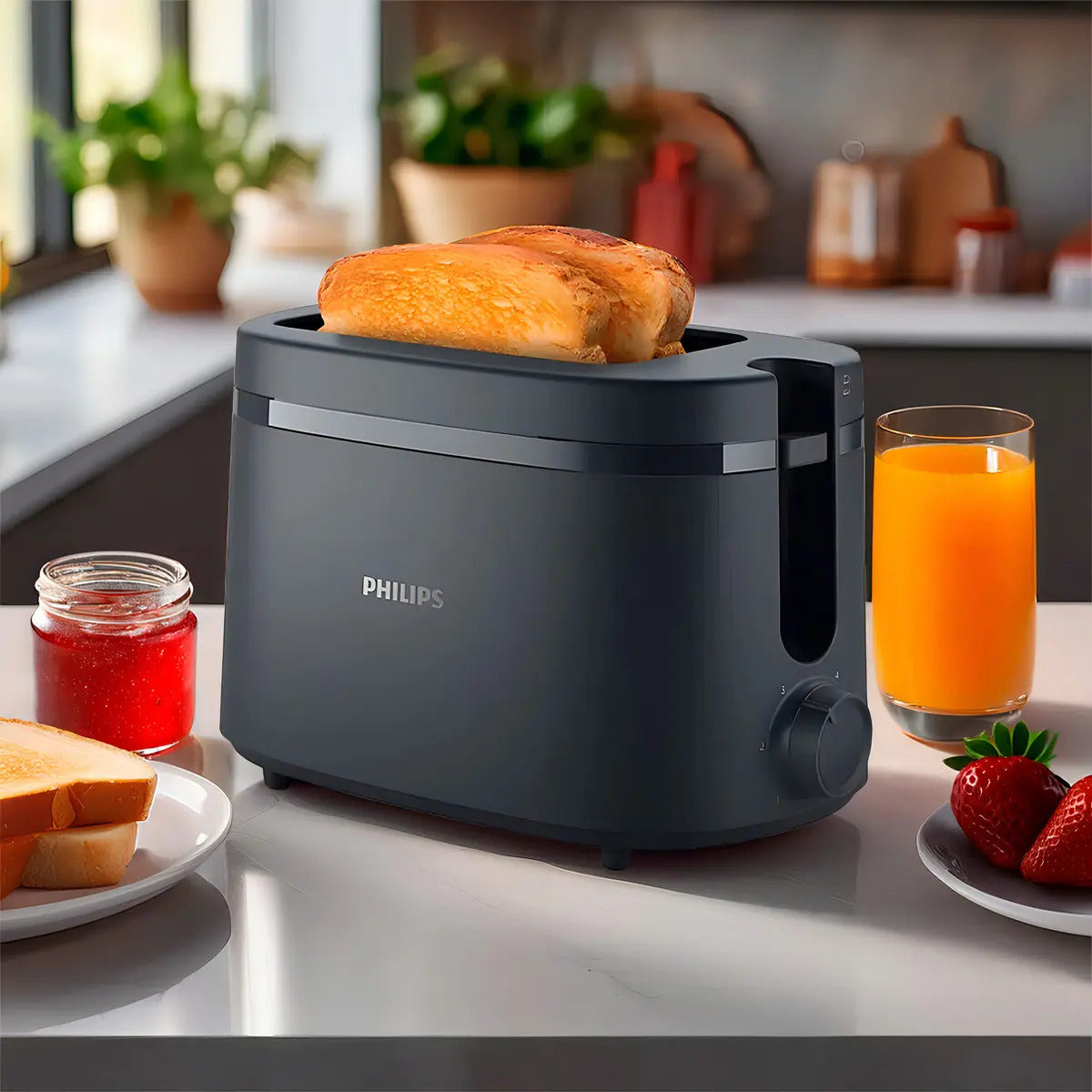 Tostadora Philips 2 Ranuras Hd2510/90
