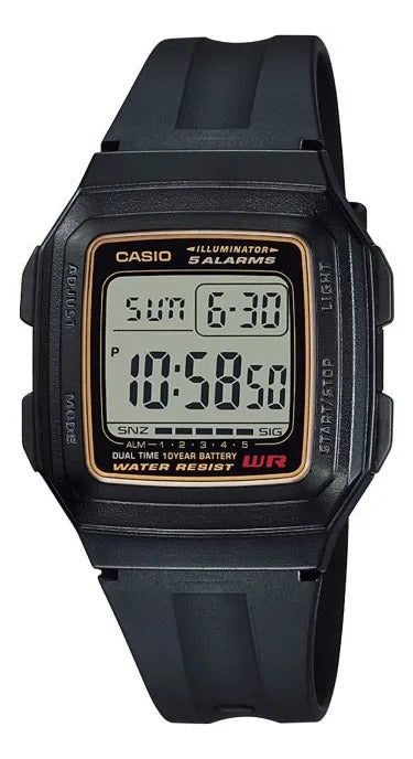 Reloj Casio Digital 34mm La-20wh-1adf - Negro