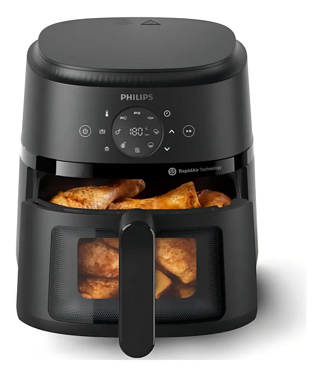 Freidora De Aire Philips 1500w 4,2lts Na220/00 - Negro
