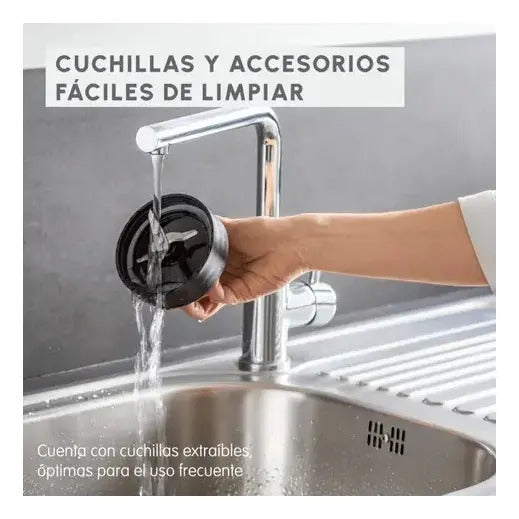 Licuadora Personal Moulinex Mix & Move 300w - Gris