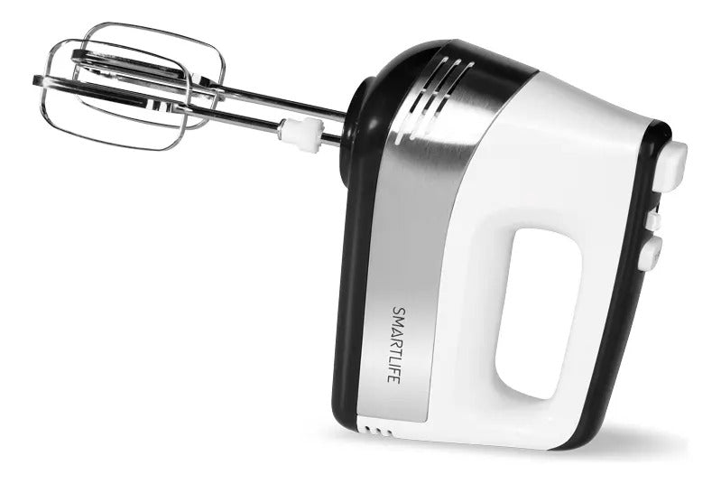 Batidora Con Bowl Smartlife 5 Vel + Turbo 500w Hm5052bs Qofe Blanco