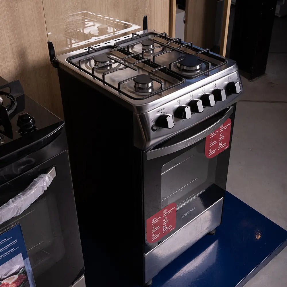 Cocina Combinada Xion Inox Horno Eléctrico Xi-co50cx Acero Inoxidable