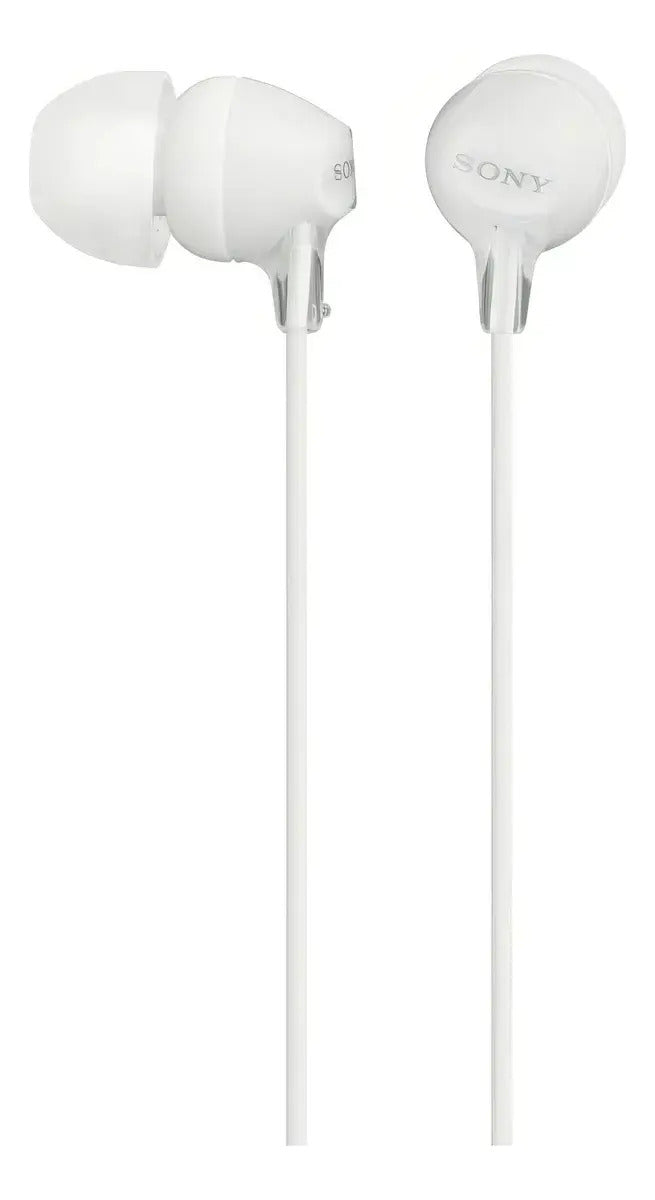 Auriculares Sony In-ear Inalámbricos Mdr-ex15ap - Blanco