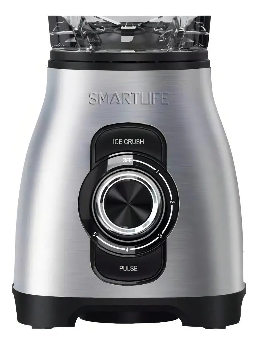 Licuadora Smartlife Jarra Vidrio 1,75 L 800w Bl1703 Plateado