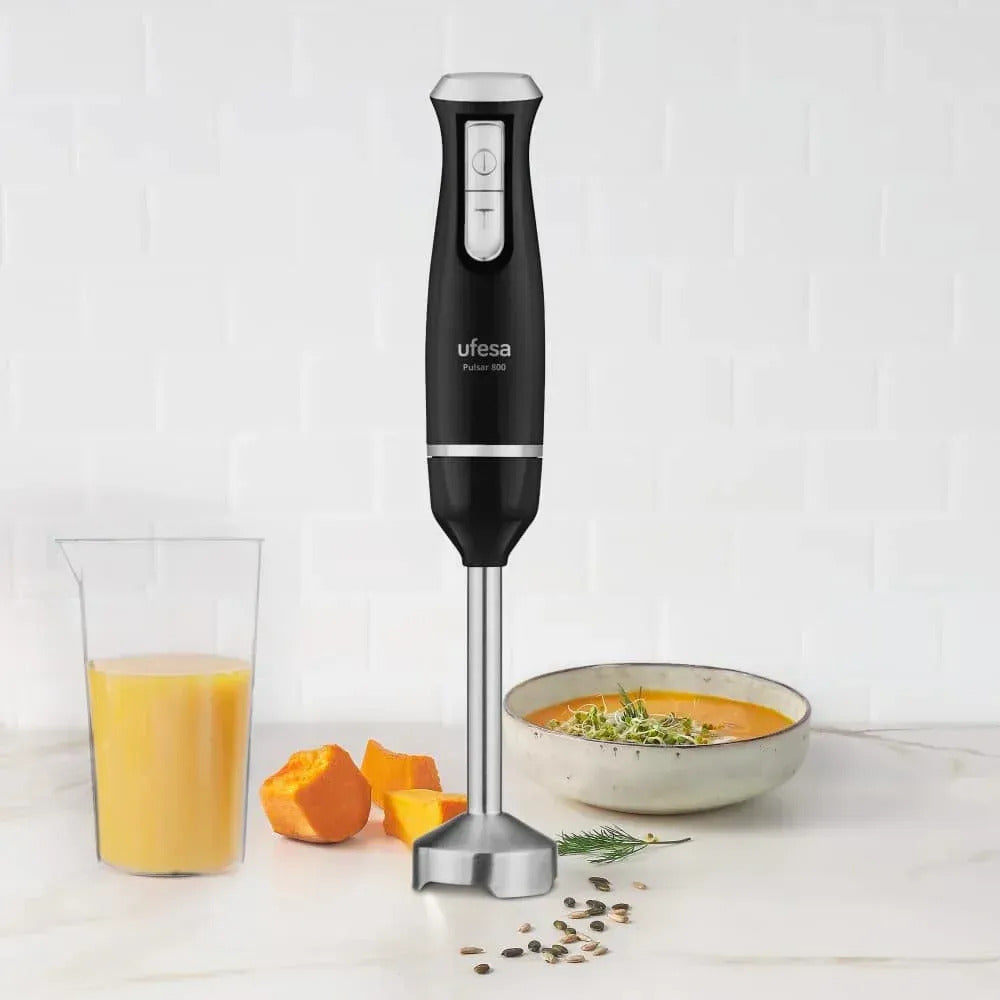 Mixer Ufesa 800w Vaso 600ml Pulsar800 - Negro