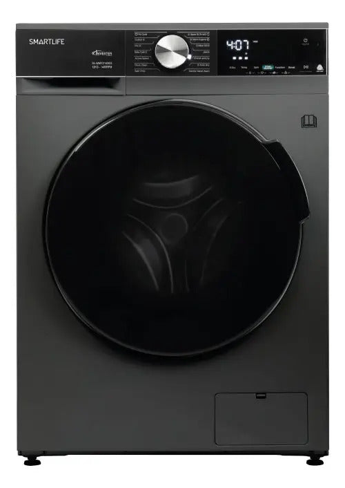 Lavarropas Smartlife 12kg Inverter Sl-wmi121400g Negro
