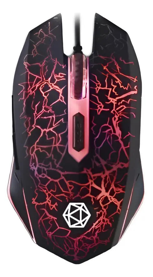 Mouse De Juego Gamer Ripcolor B0506na- Negro