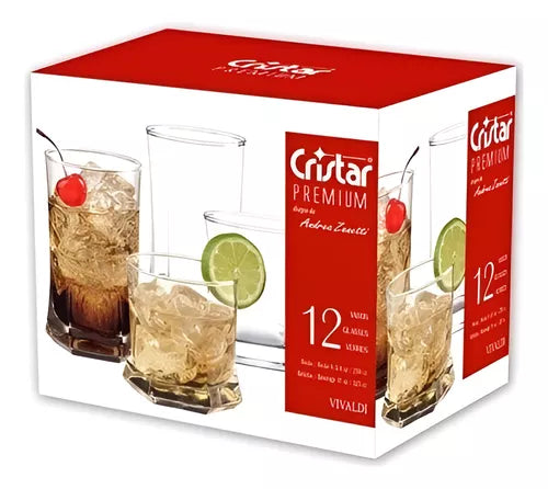 Set 12 Vasos Vivaldi