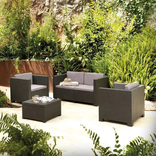 Set Diva Confort Para Jardín / Exterior