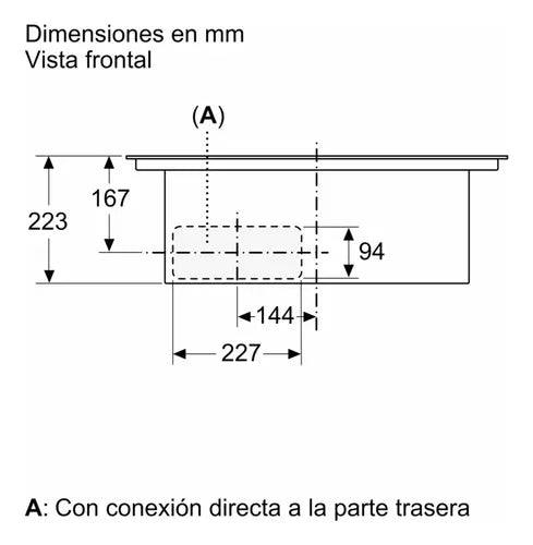 Placa De Inducción Con Extractor