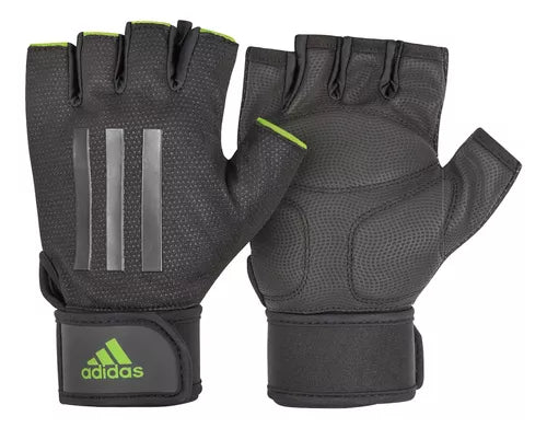 Guantes Elite Negro Con Verde
