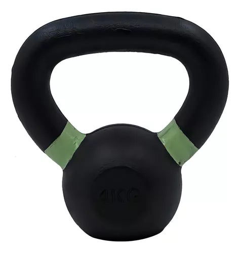 Pesa Rusa Kettlebell 4 Kg Con Anillo