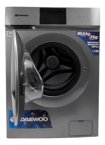 Lavasecarropas Inverter Display Touch 10/7 Kg