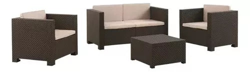 Set Diva Confort Para Jardín / Exterior