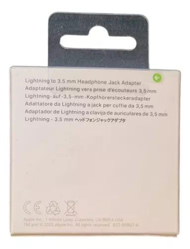 Cable Adaptador iPhone Lightning / Audífonos
