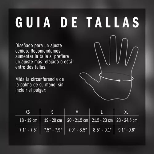 Guantes Open Back Para Powerlifting
