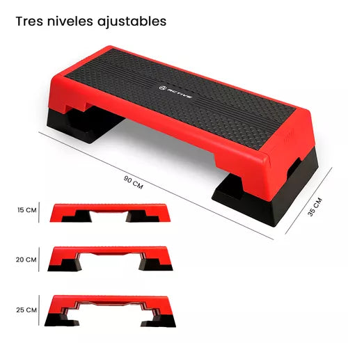 Banco Step Regulable 3 Niveles