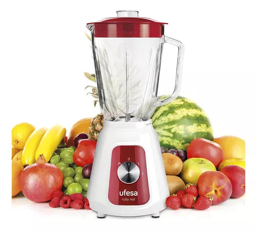 Licuadora 1,5 Litros 1.500w Ruby - Con Jarra De Vidrio