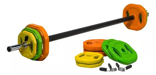 Set Barra Body Pump 2,5 Kg + 17,5 Kg Discos
