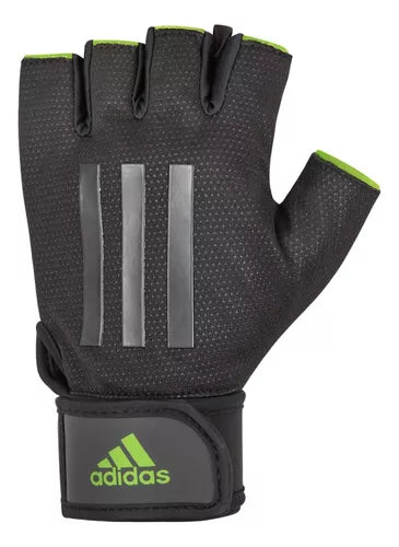 Guantes Elite Negro Con Verde