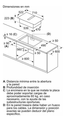 Placa De Inducción Con Extractor