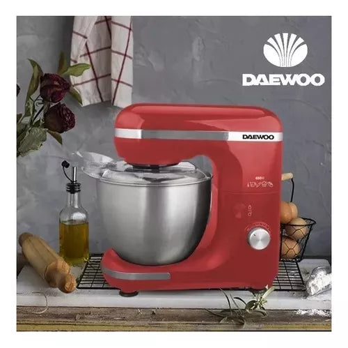Batidora Planetaria Con Bowl De Acero 650w 6 Velocidades