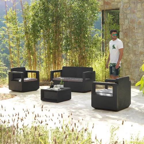 Set Venus Confort Para Jardín / Exterior