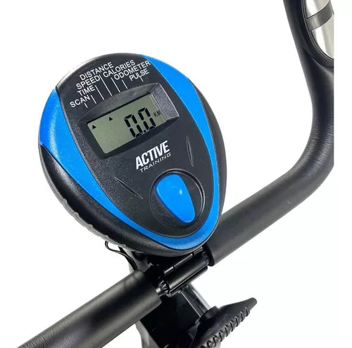 Bicicleta Ergométrica Vertical Pulsómetro Y Odómetro