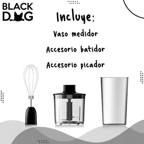 Mixer 400w Con Vaso, Batidor Y Picador
