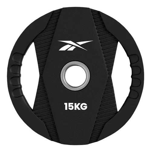 Disco Olímpico De TPU Con Agarre 15 Kg