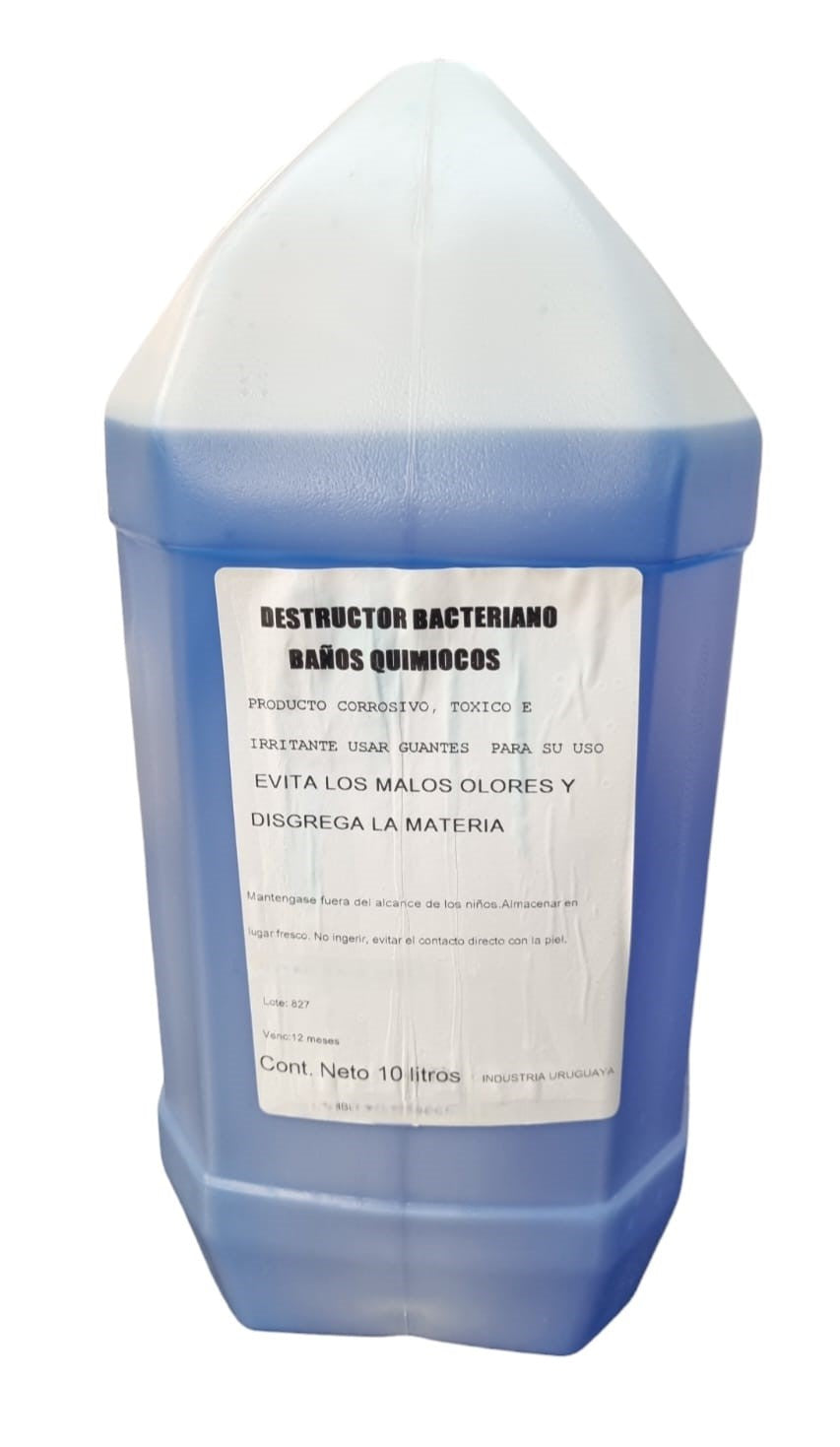 Desintegrador Líquido Para Baños Químicos 10 Litros