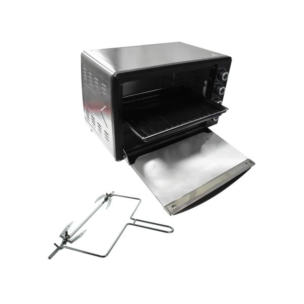 Horno Eléctrico 45 Litros 2.000w Con Spiedo Y Grill