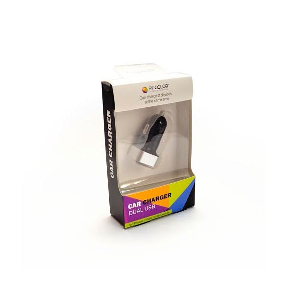 Cargador Para Auto 2.4a 2 Puertos USB