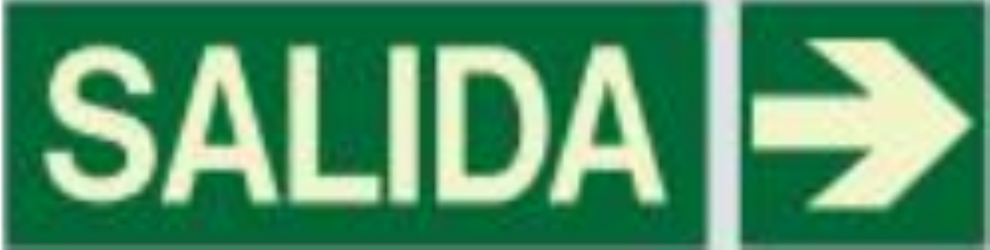 Cartel De Salida (Derecha)