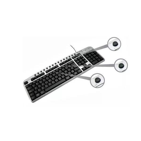 Teclado Multimedia PS/2 En Español