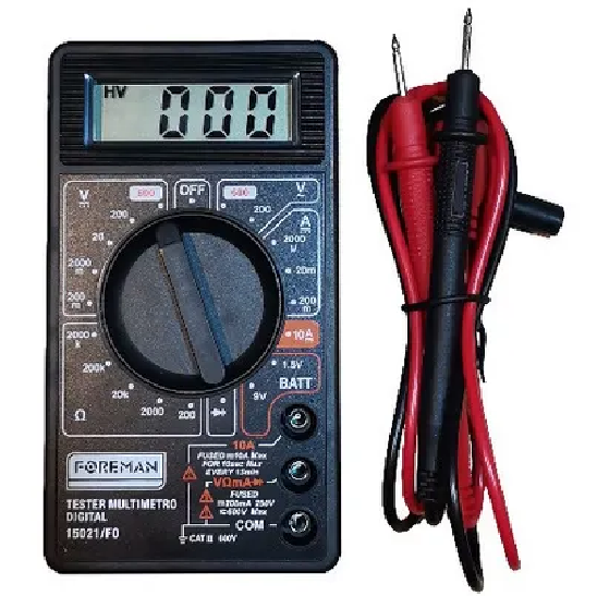 Tester Multímetro Pantalla Digital