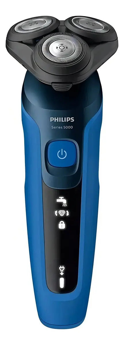 Afeitadora Philips Serie 5000 S5466 Wet & Dry - Azul