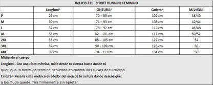 Short Corto Fitness Dama Con Calza Interna Elite - Amarillo 2xl