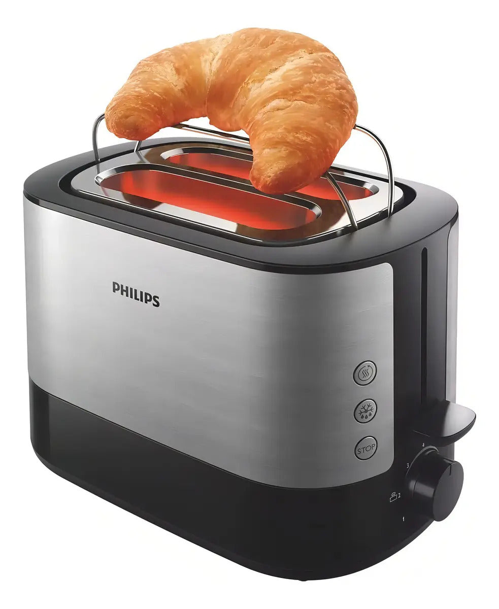 Tostadora Metálica Philips 7 Niveles Hd2637/90 - Gris