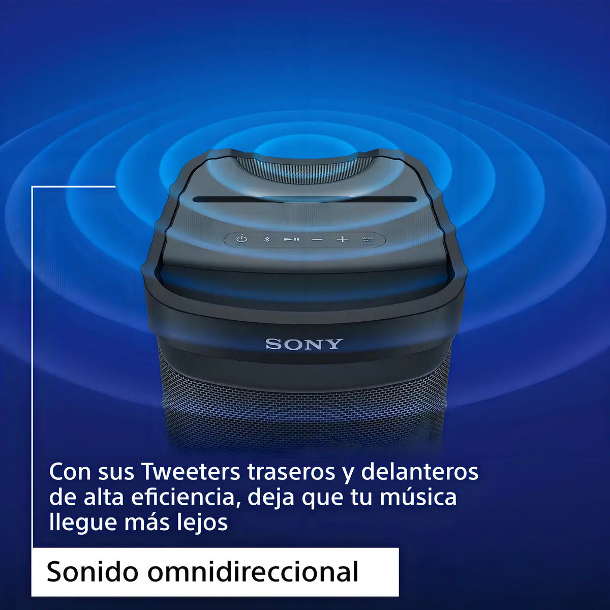Parlante Inalámbrico Portátil Sony Srs-xp700 - Negro