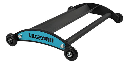 Rodillo Deslizante Para Glúteos Con Rueda Livepro Negro