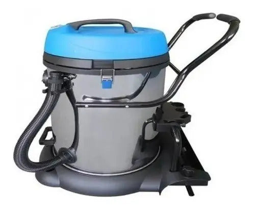 Aspiradora Industrial Foreman 2 Motores 75 L Azul/acero Inoxidable