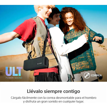 Parlante Portátil Inalámbrico Sony Ult Field 3 Srs-ult30 Qof Gris Bosque