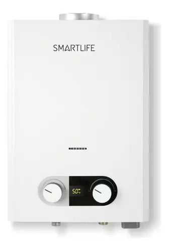 Calentador Instantáneo Smartlife A Gas Natural 10 L Blanco Gas Natural