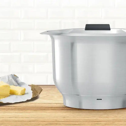 Bowl Acero Inox Para Robot Cocina Bosch Muzs2er