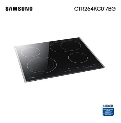 Anafe Eléctrico Samsung 4 Hornallas Sactr264kc01 - Negro